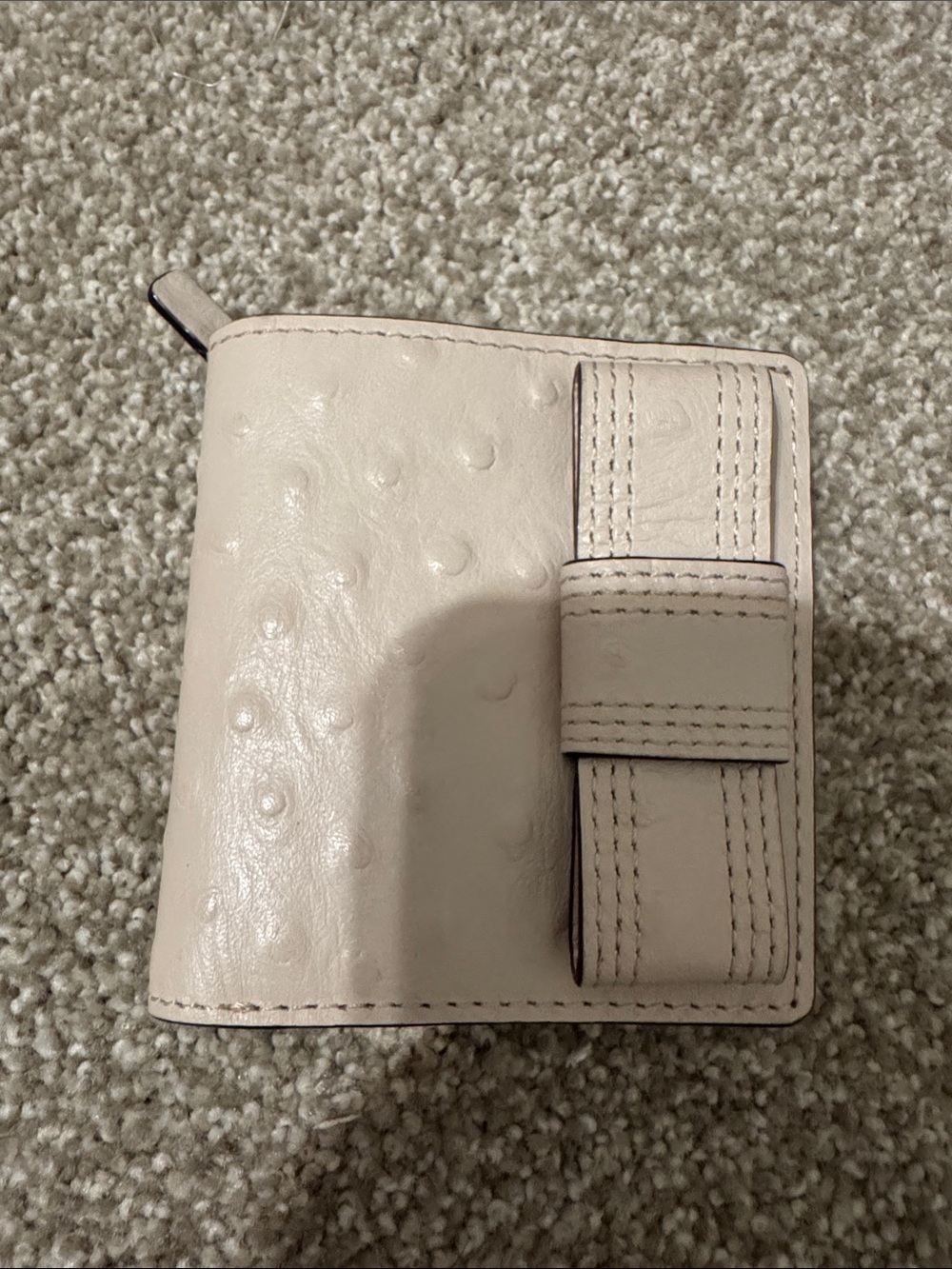 Kate spade Cream Textured Bifold Wallet